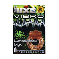 Эрекционное виброкольцо оранжевого цвета Luxe VIBRO «Штормовой Мул»