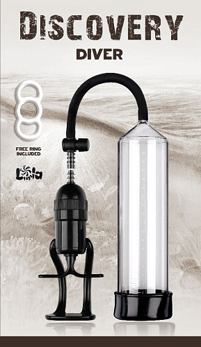 Прозрачная вакуумная помпа Lola toys Discovery Diver 6901-00Lola