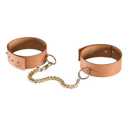 Бежевые кандалы MAZE KNEE CUFFS Bijoux Indiscrets 0206