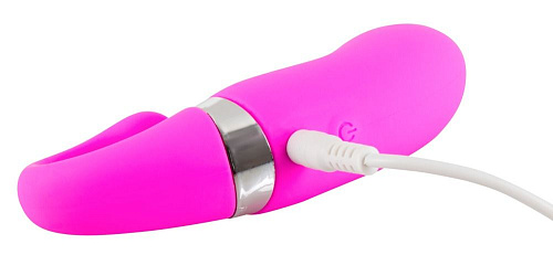 Розовый изогнутый вибростимулятор Orion 0587230 (14 см)