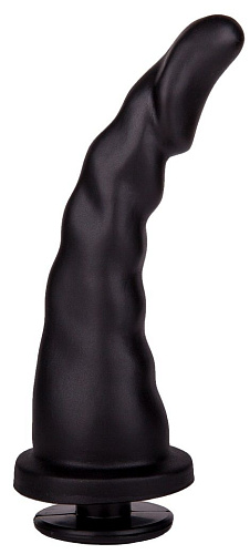 Насадка для трусиков Harness чёрного цвета LOVETOY (А-Полимер) Alien 130304 (17,5 см)