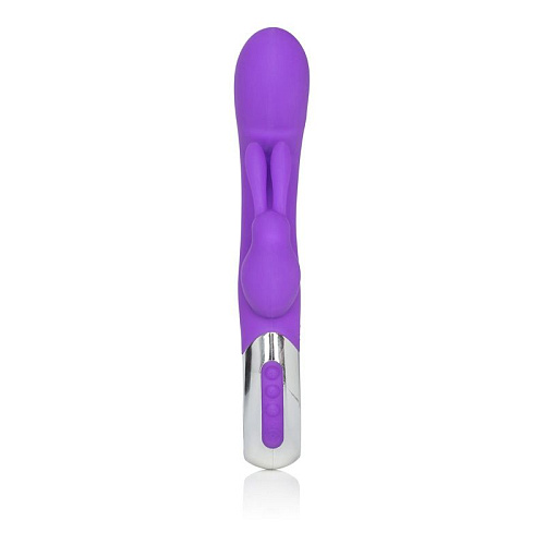 Фиолетовый вибратор California Exotic Novelties Embrace Bunny Wand SE-4610-50-3 (21 см)