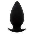 Большая чёрная анальная пробка Dream Toys BOOTYFUL ANAL PLUG LARGE BLACK 21013 (10 см)