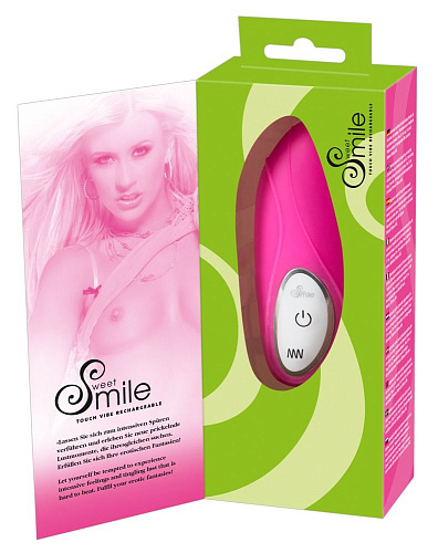 Розовый перезаряжаемый массажёр для стимуляции эрогенных зон партнёров Orion 0585289