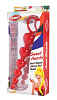 Красные анальные бусы XR Brands Sweet Heart Silicone Anal Beads AE177 (18,4 см)