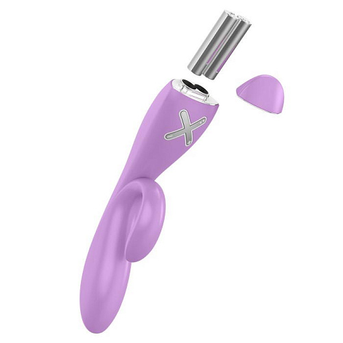 Розовый вибратор OVO rabbit K1 PINK (20 см)