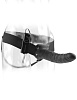 Фаллопротез с вибрацией Pipedream Vibrating Hollow Strap-On PD3361-23 (20,3 см)