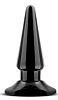 Чёрная анальная пробка Blush Novelties Easy Plug BL-24125 (10,16 см)