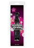 Чёрная виброёлочка NS Novelties Starlight Gems Libra Vibrating Massager NSN-0275-23 (20,5 см)