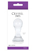 Прозрачный анальный стимулятор из стекла NS Novelties Crystal Pops Small NSN-0715-11