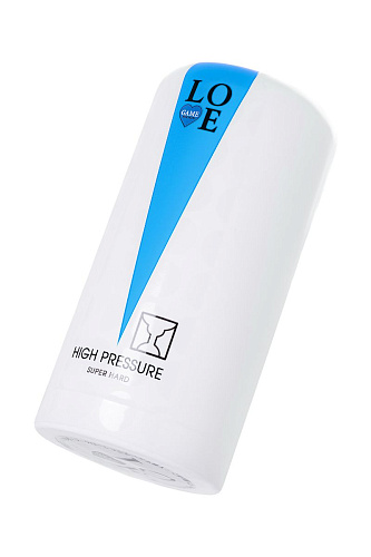 Нереалистичный мастурбатор белого цвета Lovegame High Pressure Super Hard 200903