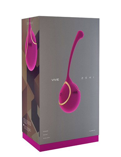 Розовое виброяйцо Shots Media BV Zeki VIVE007PNK