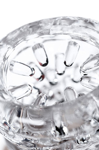 Прозрачный мастурбатор ToyFa Lingam Savitri 880104