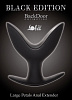 Большой силиконовый анальный эспандер в чёрном цвете Lola toys Large Petals Anal Extender 4219-02Lola (12,5 см)
