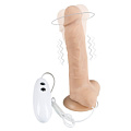 Телесный вибратор-ротатор на присоске Adrien Lastic Cesar Vibrator Rotator 20497 (17,5 см)