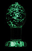 Прозрачная, светящаяся в темноте анальная пробка NS Novelties Glass Plug Medium NSN-0490-21 (8 см)
