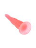 Розовый фаллообразный плаг на присоске LOVETOY (А-Полимер) 215100 (18,5 см)