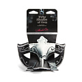 Чёрный набор из двух маскарадных масок с серебристым рисунком Fifty Shades of Grey Masks On Masquerade FS-52420