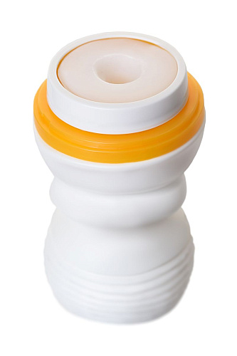 Мастурбатор белого цвета Men sMax HUG STREET MM-30