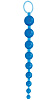 Голубая анальная цепочка Topco Sales Sex Please! Sexy Beads Blue 2100097 (27,9 см)