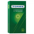 Текстурированные презервативы Torex «С точками» 2304 (12 шт)