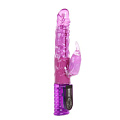 Розовый вибратор со стимулятором клитора Baile Love Stroker BW-046431-0101 (26,5 см)