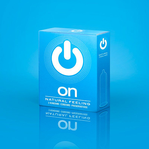 Классические презервативы R S GmbH ON) Natural feeling №3 (3 шт)