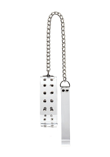 Прозрачный ошейник с заклепками Shots Media BV BAD017