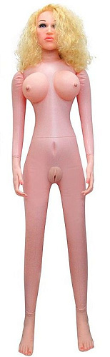 Секс-кукла телесного цвета с вибрацией Bior toys «Анжелика» EE-10248