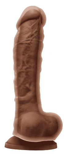 Кофейный фаллоимитатор NS Novelties Dual Density 8 Dildo NSN-0403-22 (25,4 см)