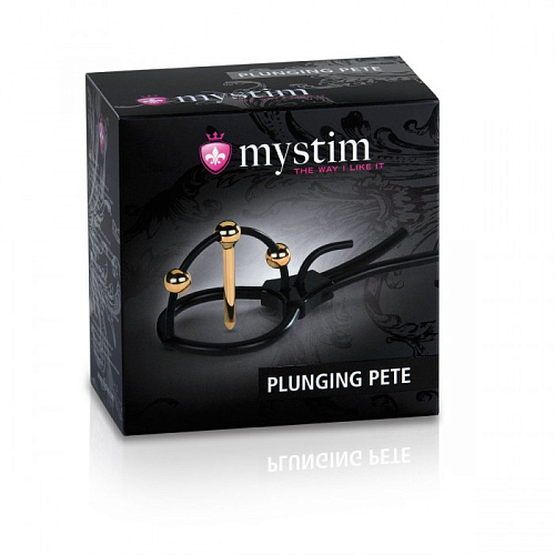 Утяжка под головку для электростимулятора MyStim Plunging Pete 46587