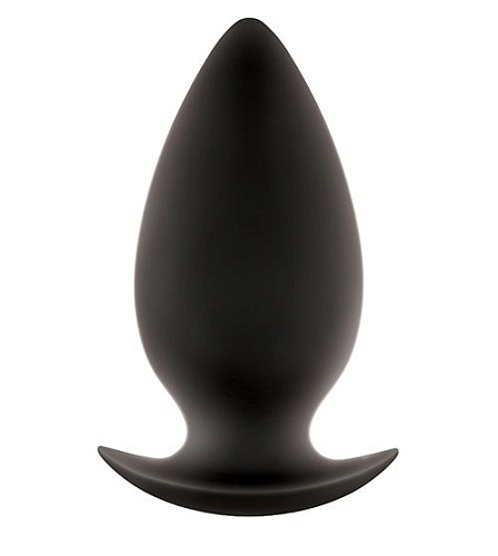 Чёрная анальная пробка большого размера для ношения NS Novelties Renegade Spades NSN-1106-43 (11,1 см)