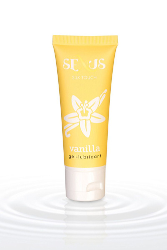 Гель-лубрикант на водной основе с ароматом ванили Sexus Silk Touch Vanilla 817010 (50 мл)