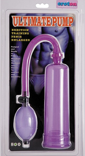 Фиолетовая помпа для вакуумного массажа ToyFa 889001-4