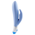 Голубой вибратор Mae B Lovely Vibes Rabbit 10622LV (18,5 см)
