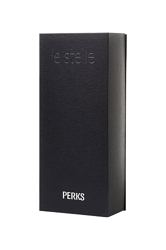 Нереалистичный зелёный вибратор с 2 сменными насадками Le Stelle PERKS SERIES EX-4 LS12212