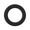 Чёрное эрекционное кольцо EDC Wholesale Silicone Cock Ring Medium ET085BLK-M