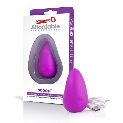 Клиторальный вибростимулятор Screaming O Affordable Rechargeable Scoop ARS-110