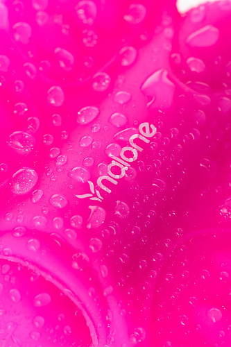 Розовый клиторальный стимулятор-бабочка Nalone Madam VS-VR46