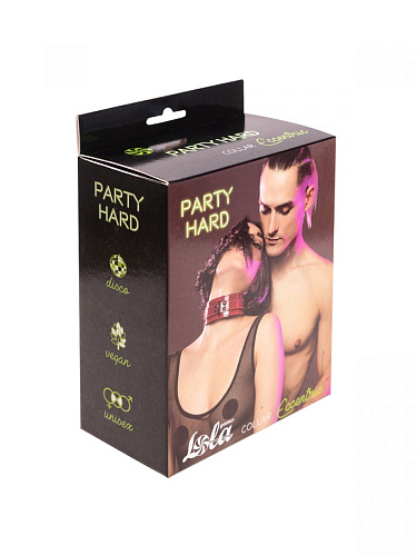 Бордовый ошейник Lola toys Eccentric 1092-01lola