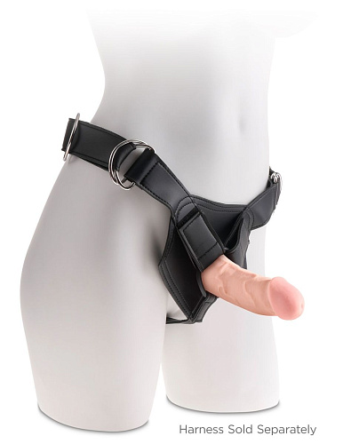 Телесный фаллоимитатор на присоске Pipedream 5 Triple Density Cock PD5725-21 (15,24 см)