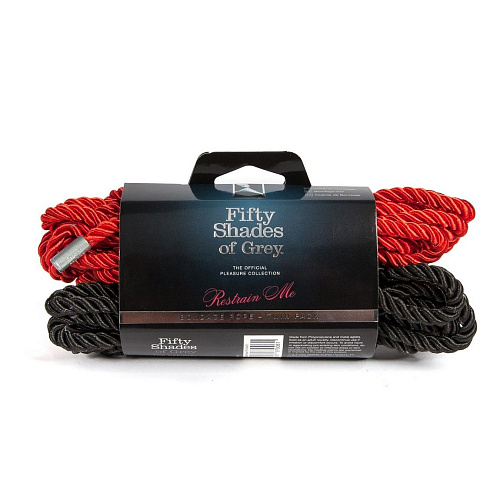 Набор из двух веревок для фиксации Restrain Me Bondage Fifty Shades of Grey FS-52421