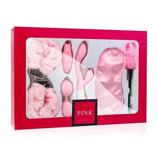 Розовый подарочный набор EDC I Love Pink Cadeauset LBX104