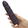 Фиолетовый вибратор с волнообразным стволом Fifty Shades of Grey Deep Inside Rechargeable Classic Wave Vibrator FS-69138 (16,5 см)