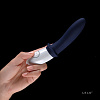 Тёмно-синий мужской вибратор Lelo Billy Deep Blue LEL1030 (17,4 см)