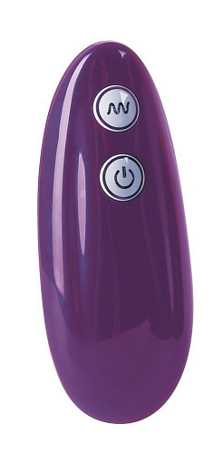 Вагинальная вибропуля фиолетового цвета с обхватом половых губ Orion Intimate Spreader Vibrating 0577774
