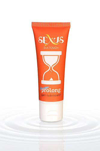 Пролонгирующая гель-смазка для мужчин Sexus Silk Touch Prolong 817007 (50 мл)