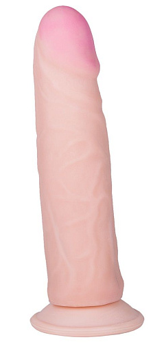 Реалистичный фаллоимитатор телесного цвета на подошве-присоске LOVETOY (А-Полимер) ART-Style №24 011107