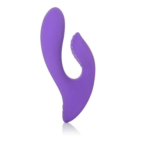 Фиолетовый перезаряжаемый вибратор со стимуляцией клитора California Exotic Novelties Silhouette S17 SE-4593-45-3