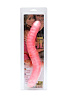 Розовый лесбийский фаллоимитатор Gopaldas «Я и мой двойник» 05-119CPR BCD GP (33 см)